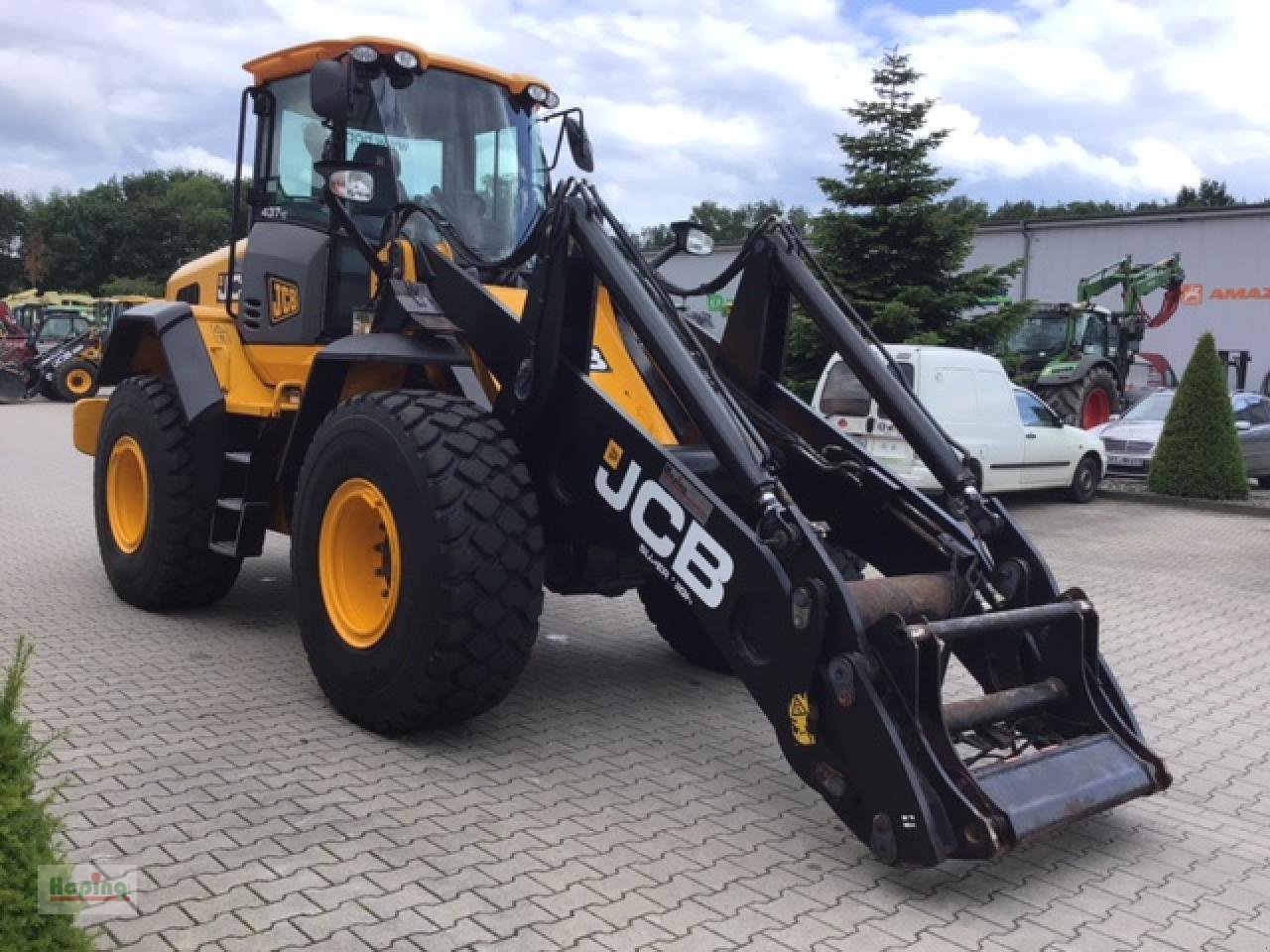 Radlader of the type JCB 437 HT Farm Master, Gebrauchtmaschine in Bakum (Picture 4)