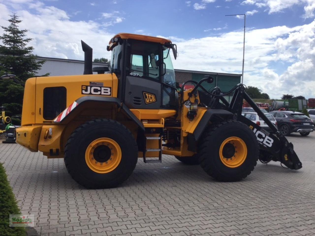 Radlader типа JCB 437 HT Farm Master, Gebrauchtmaschine в Bakum (Фотография 5)