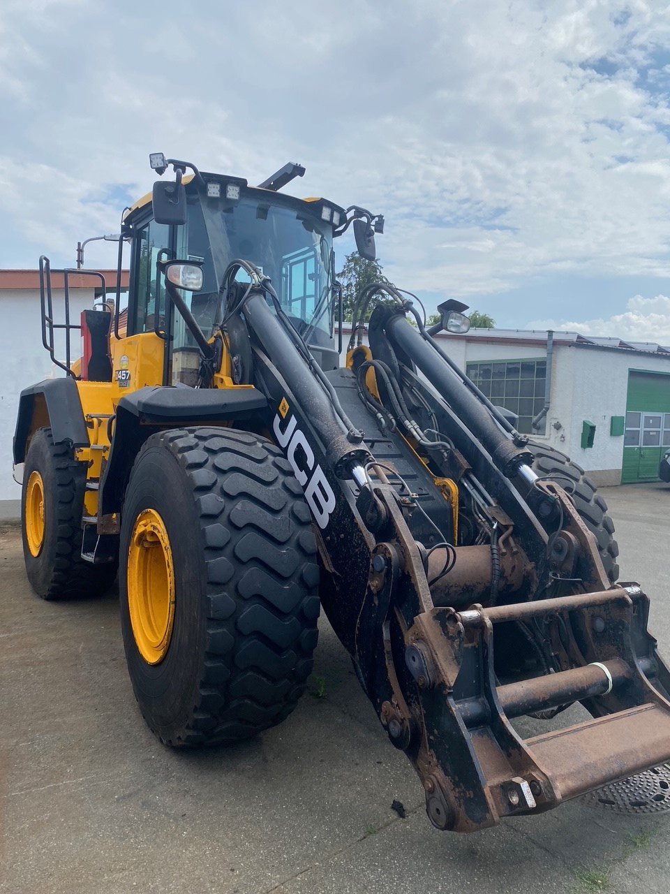 Radlader Türe ait JCB 457 Agri, Gebrauchtmaschine içinde Döllstädt (resim 1)