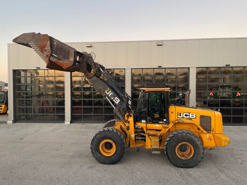 Radlader типа JCB 457 HT met Hoogkiepbak, Gebrauchtmaschine в Holten