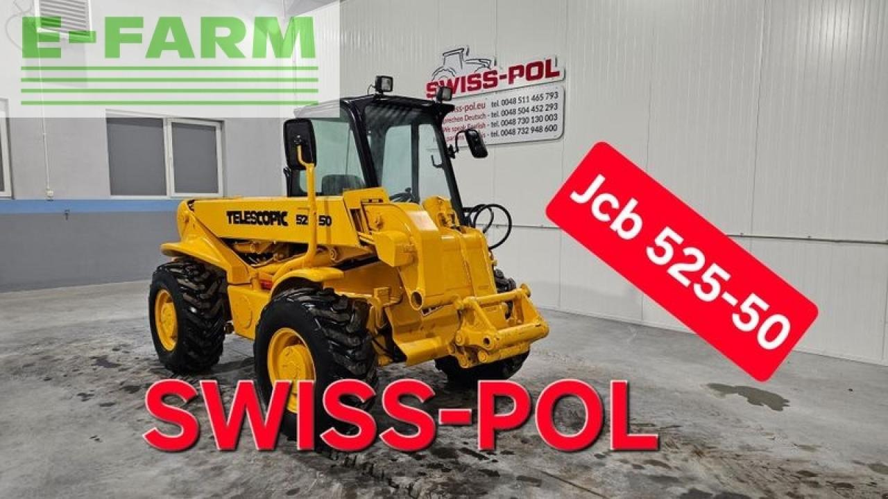 Radlader typu JCB 525-50, Gebrauchtmaschine w MORDY (Zdjęcie 1)