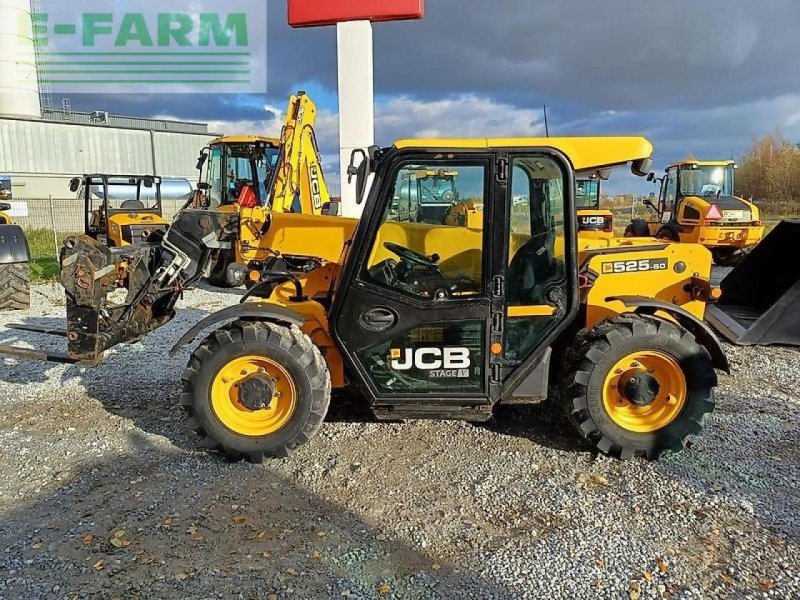 Radlader a típus JCB 525-60 agri plus, Gebrauchtmaschine ekkor: SKARBIMIERZ – OSIEDLE (Kép 1)