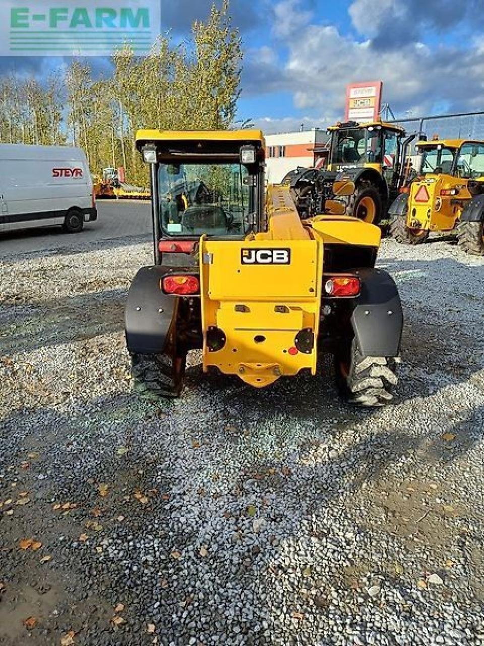 Radlader typu JCB 525-60 agri plus, Gebrauchtmaschine v SKARBIMIERZ – OSIEDLE (Obrázek 4)