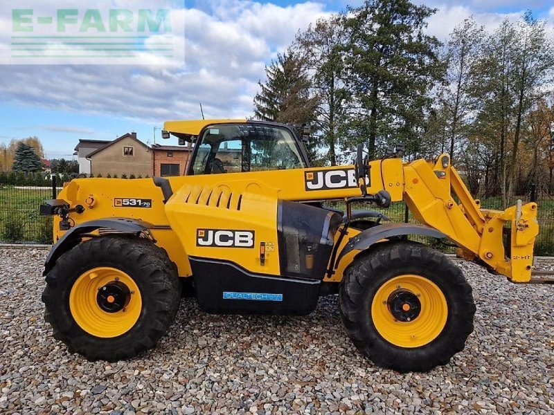 Radlader van het type JCB 531-70 agri pro, Gebrauchtmaschine in ZELOW (Foto 1)