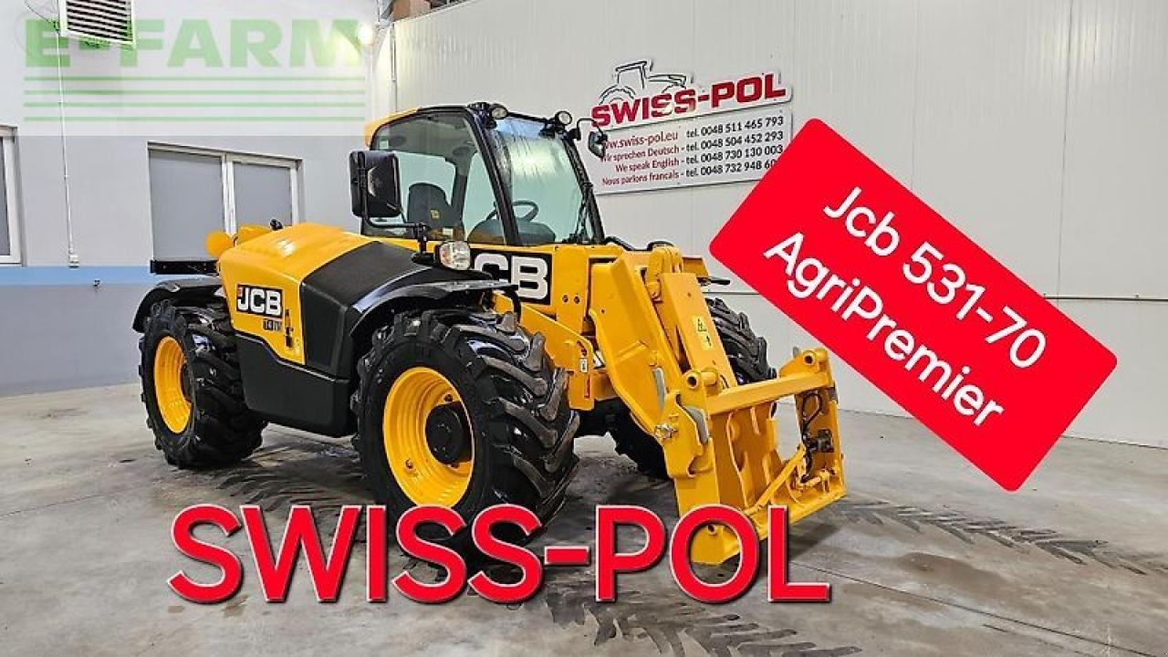 Radlader του τύπου JCB 531-70 agripremier, Gebrauchtmaschine σε MORDY (Φωτογραφία 1)