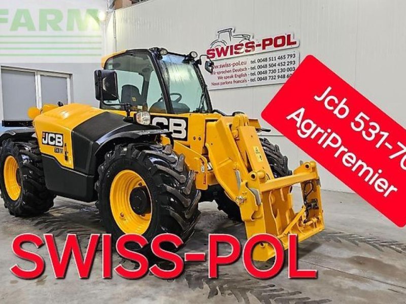 Radlader Türe ait JCB 531-70 agripremier, Gebrauchtmaschine içinde MORDY (resim 1)