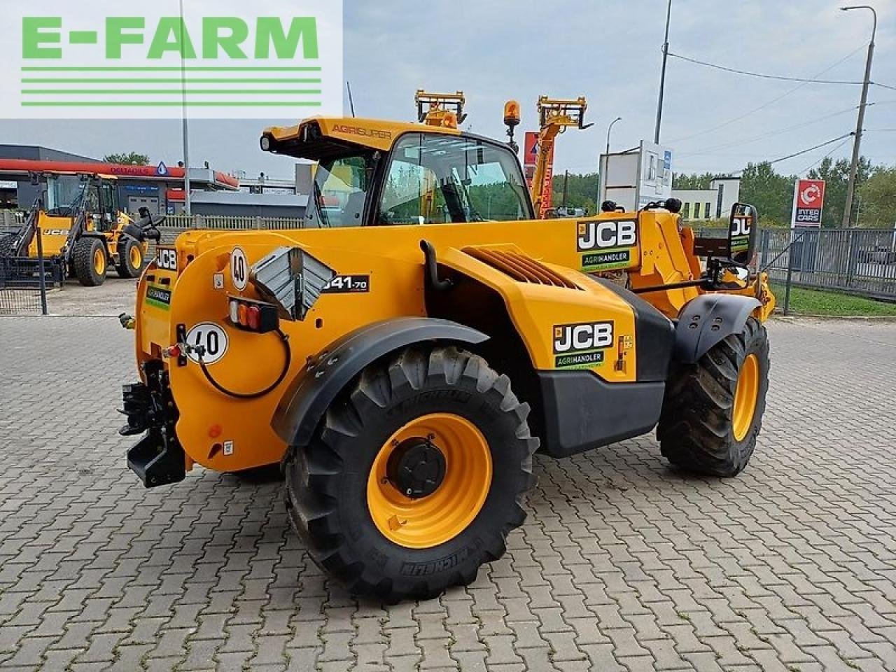 Radlader typu JCB 541-70 agri super, Gebrauchtmaschine w SKARBIMIERZ – OSIEDLE (Zdjęcie 5)