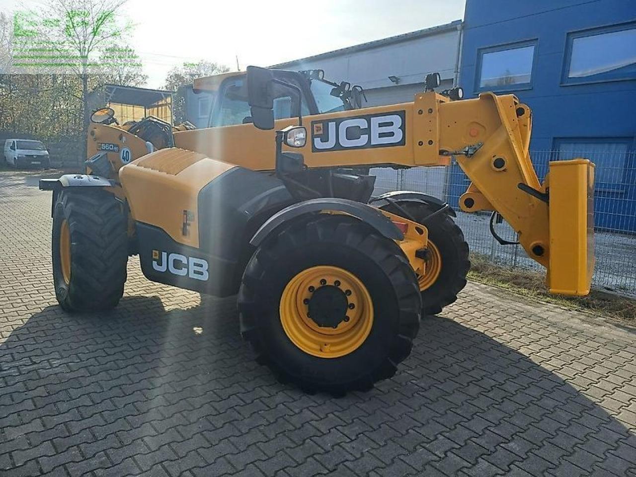 Radlader du type JCB 560-80 agriplus, Gebrauchtmaschine en SKARBIMIERZ – OSIEDLE (Photo 1)