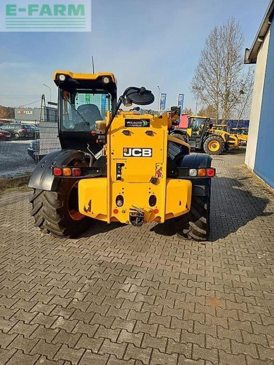 Radlader a típus JCB 560-80 agriplus, Gebrauchtmaschine ekkor: SKARBIMIERZ – OSIEDLE (Kép 5)