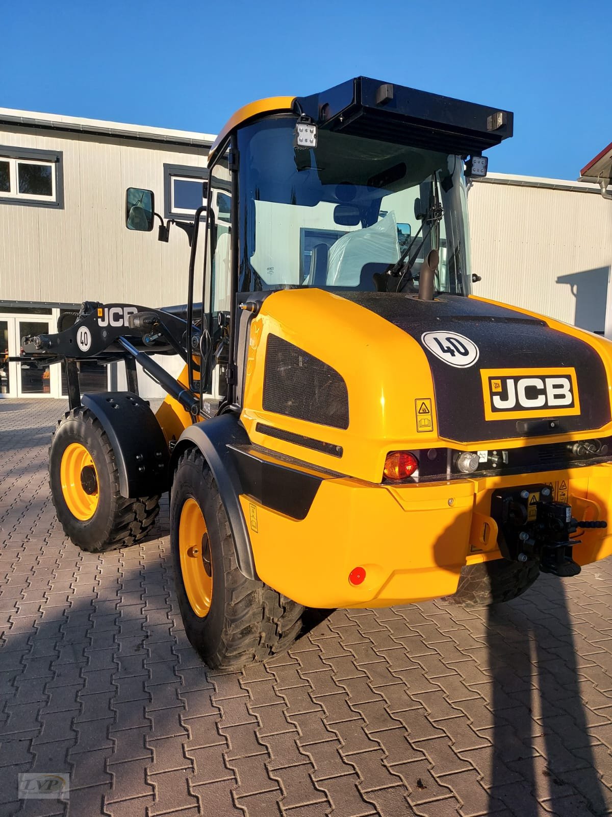 Radlader del tipo JCB Radlader 409 Agri 40km, Neumaschine In Pegnitz (Immagine 7)