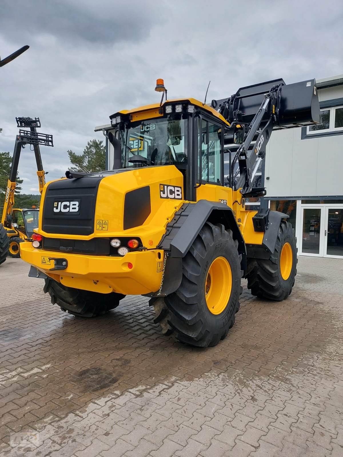 Radlader del tipo JCB Radlader 417 S, Neumaschine In Pegnitz (Immagine 5)