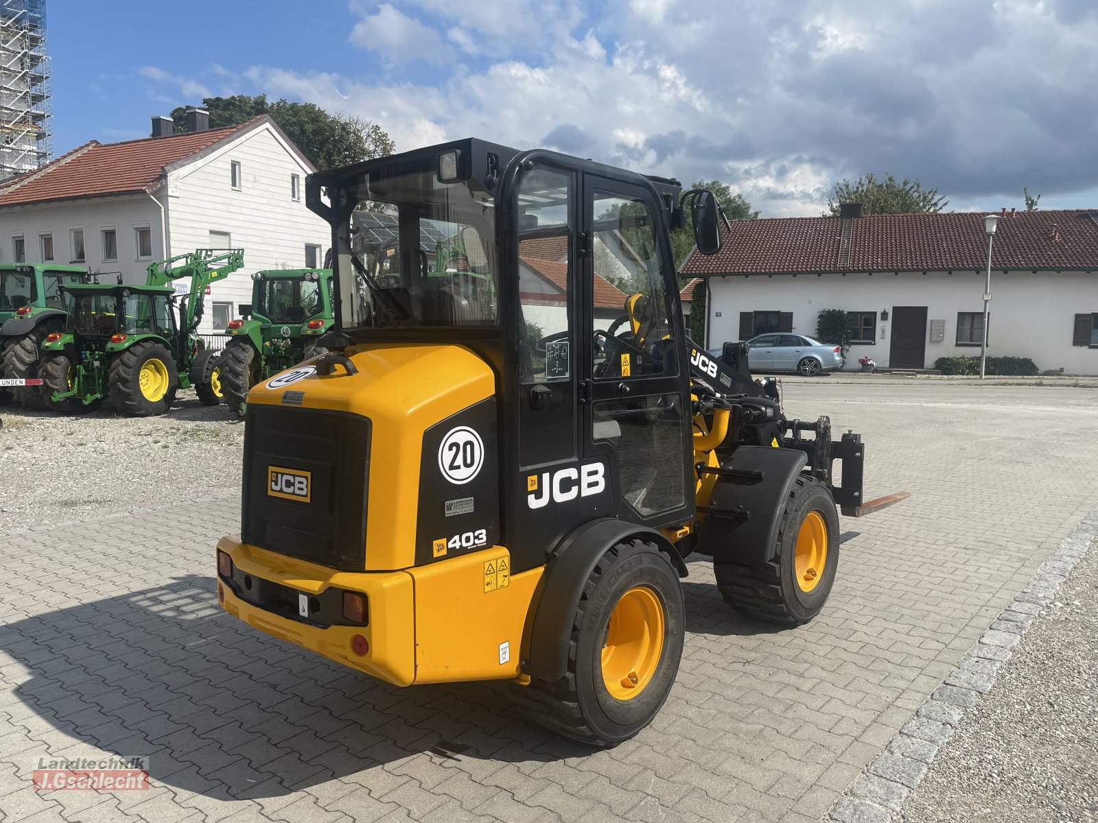 Radlader typu JCB smart power+ Gabel, Gebrauchtmaschine w Mühldorf (Zdjęcie 9)