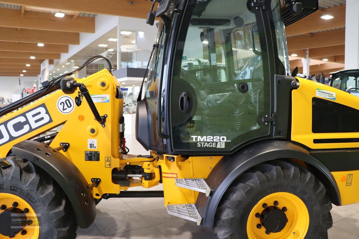 Radlader Türe ait JCB TM 220 Agri Stufe 5, Vorführmaschine içinde Aurolzmünster (resim 8)