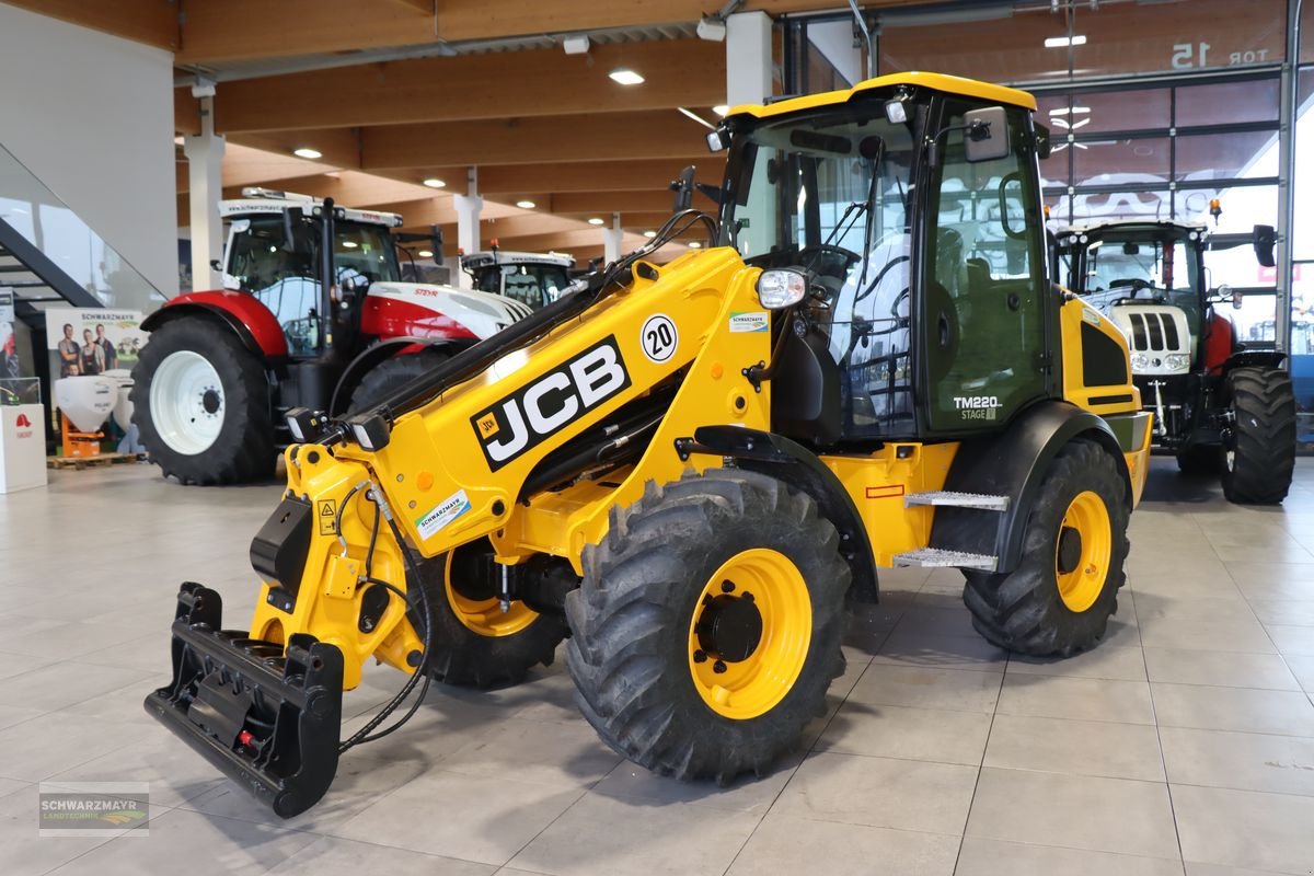 Radlader Türe ait JCB TM 220 Agri Stufe 5, Vorführmaschine içinde Aurolzmünster (resim 4)