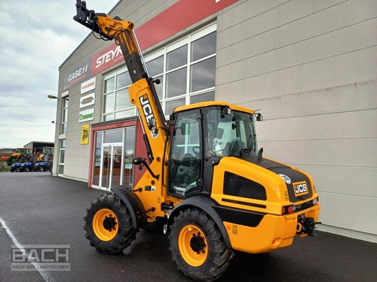 Radlader Türe ait JCB TM 220 AGRI, Neumaschine içinde Boxberg-Seehof (resim 3)