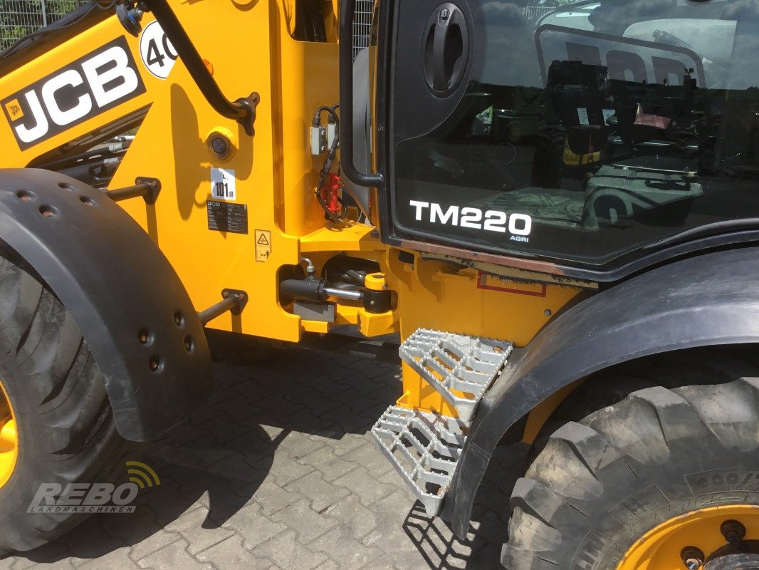 Radlader des Typs JCB TM 220 Agri, Gebrauchtmaschine in Neuenkirchen-Vörden (Bild 19)