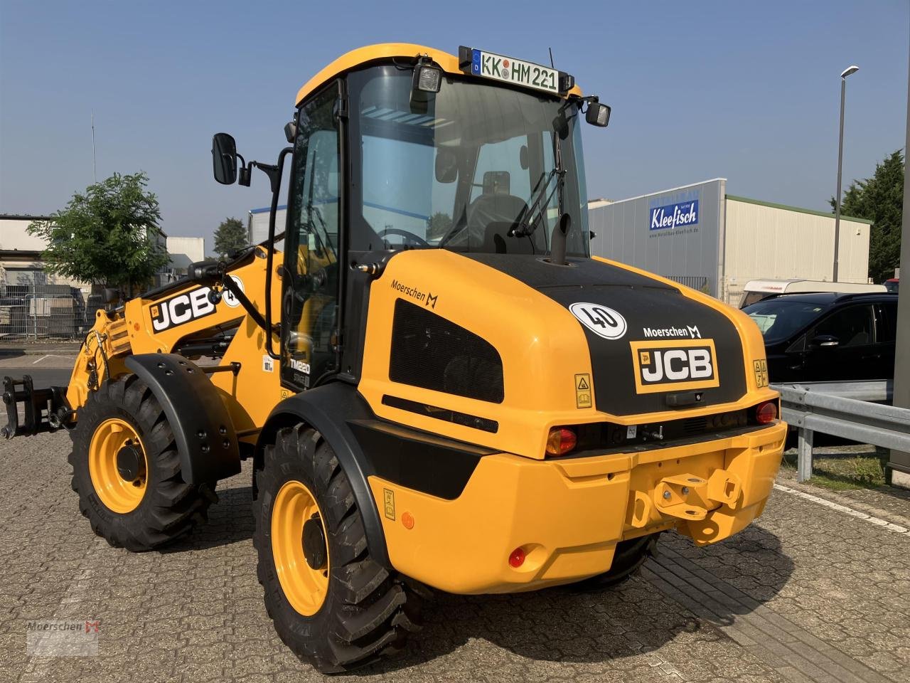 Radlader Türe ait JCB TM 220, Neumaschine içinde Tönisvorst (resim 4)