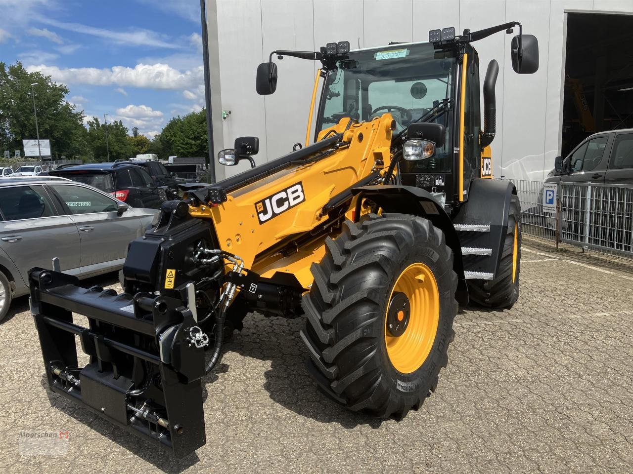 Radlader del tipo JCB TM 320 Agri, Neumaschine en Tönisvorst (Imagen 1)