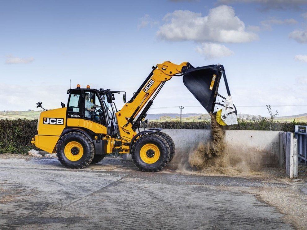 Radlader a típus JCB TM 320, Gebrauchtmaschine ekkor: Horsens (Kép 1)