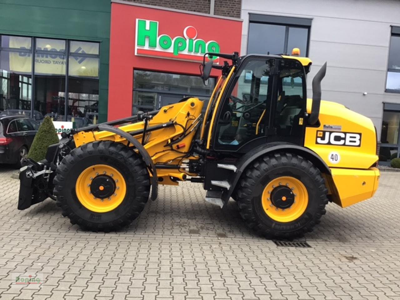 Radlader del tipo JCB TM 420 AGRI, Gebrauchtmaschine In Bakum (Immagine 1)