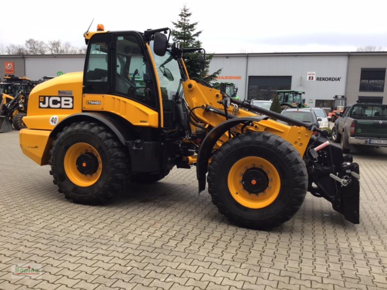 Radlader del tipo JCB TM 420 AGRI, Gebrauchtmaschine In Bakum (Immagine 4)