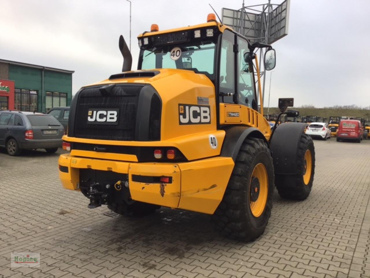 Radlader del tipo JCB TM 420 AGRI, Gebrauchtmaschine In Bakum (Immagine 7)