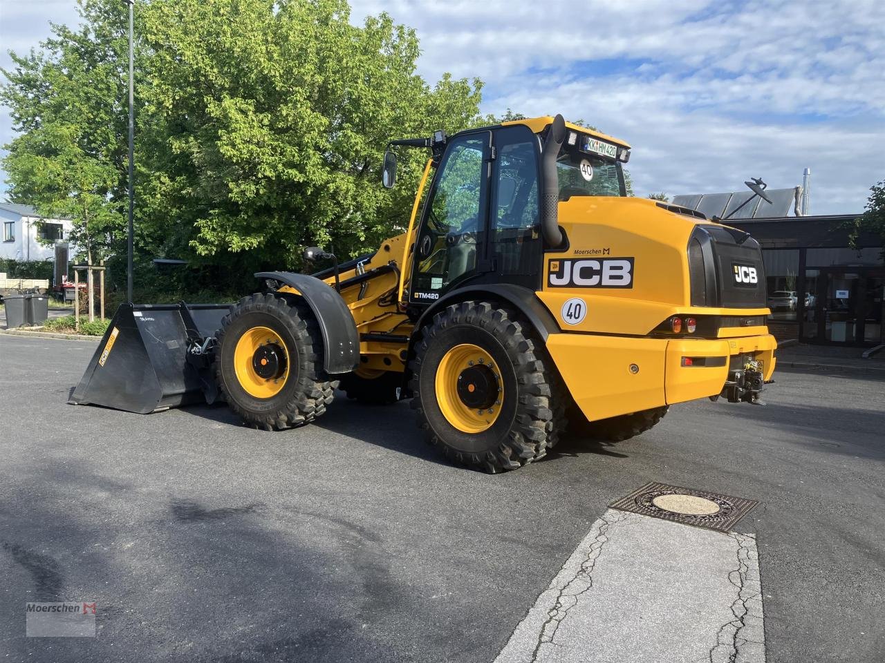 Radlader del tipo JCB TM 420, Neumaschine en Tönisvorst (Imagen 3)