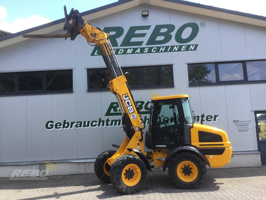 Radlader typu JCB TM220 T4 A, Gebrauchtmaschine w Neuenkirchen-Vörden (Zdjęcie 9)