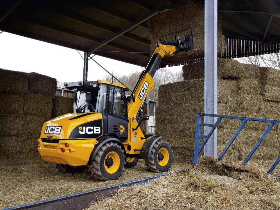 Radlader del tipo JCB TM220, Gebrauchtmaschine en Horsens (Imagen 2)