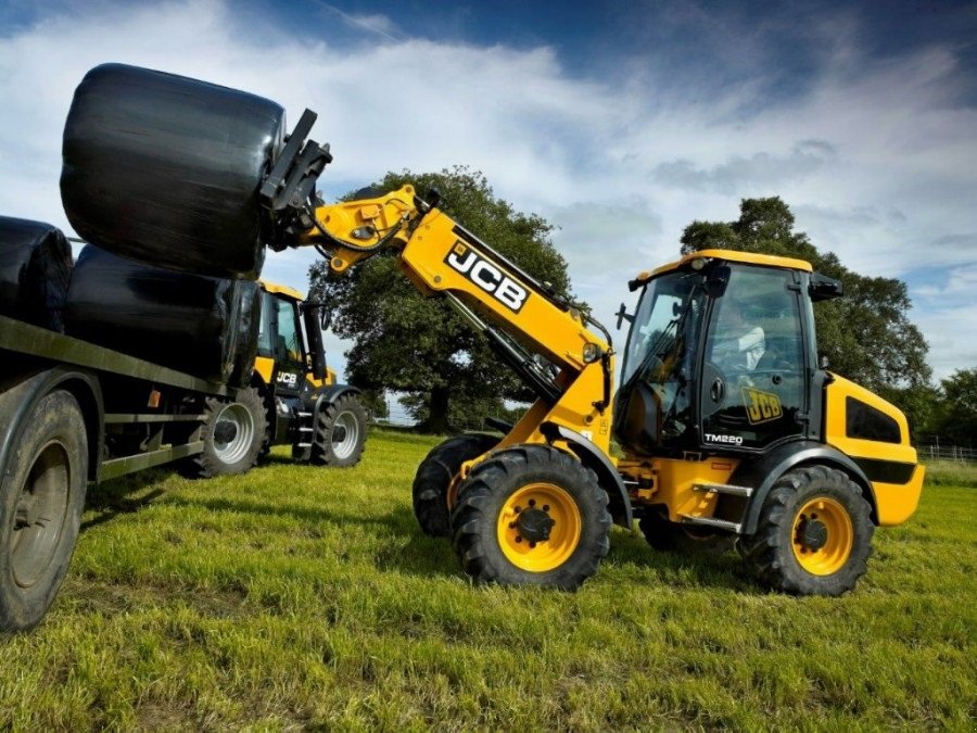 Radlader du type JCB TM220, Gebrauchtmaschine en Horsens (Photo 3)