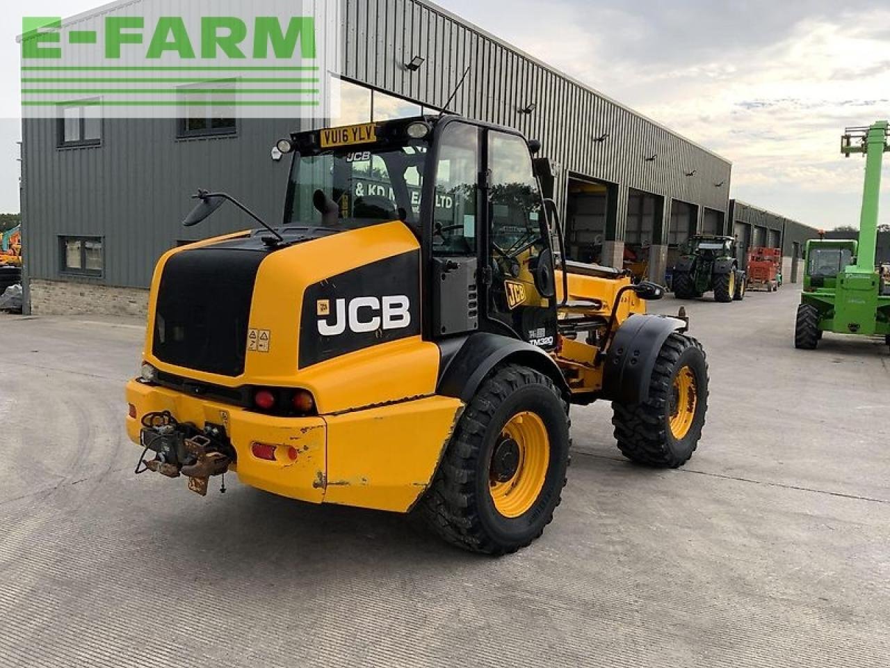 Radlader des Typs JCB tm320 agri pivot steer (st20650), Gebrauchtmaschine in SHAFTESBURY (Bild 8)