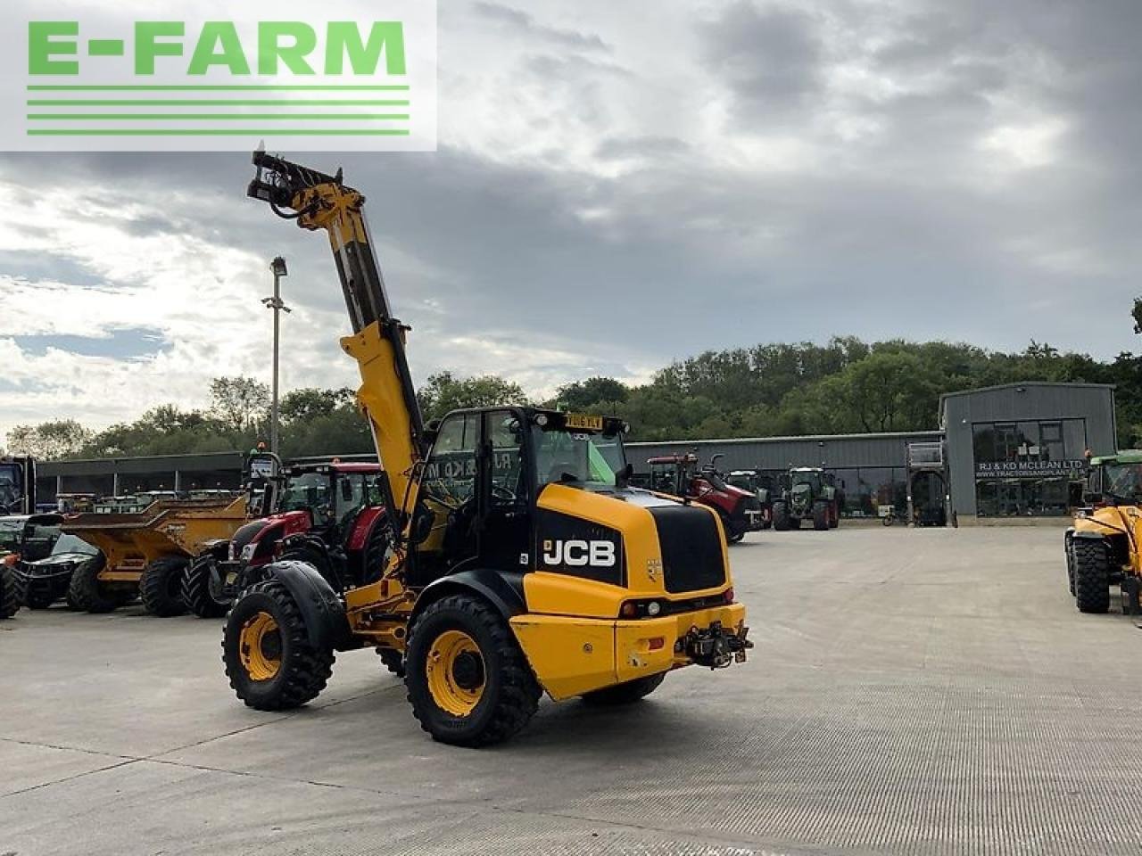 Radlader des Typs JCB tm320 agri pivot steer (st20650), Gebrauchtmaschine in SHAFTESBURY (Bild 11)