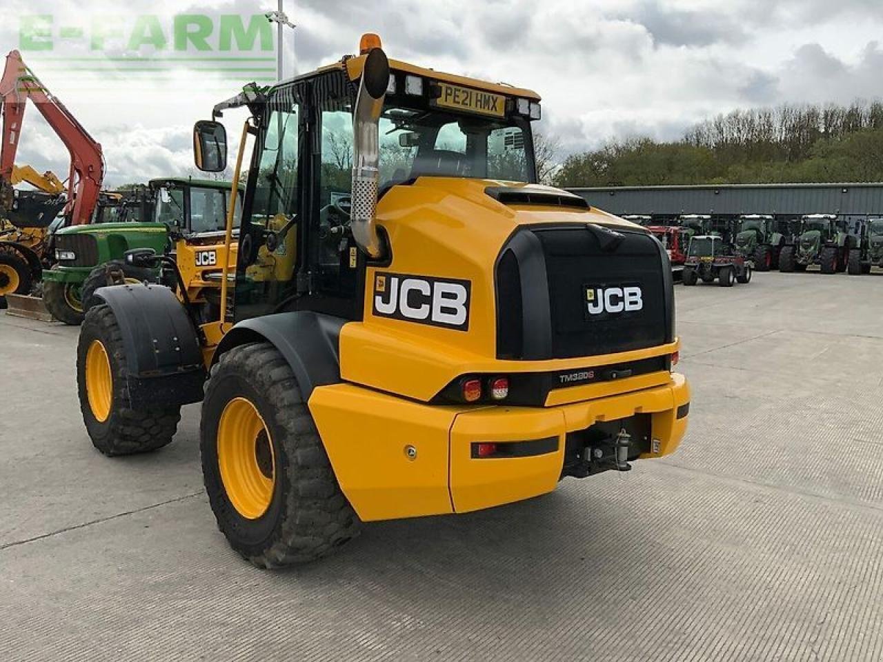 Radlader tip JCB tm320s contractor pro pivot steer (st19094), Gebrauchtmaschine in SHAFTESBURY (Poză 8)