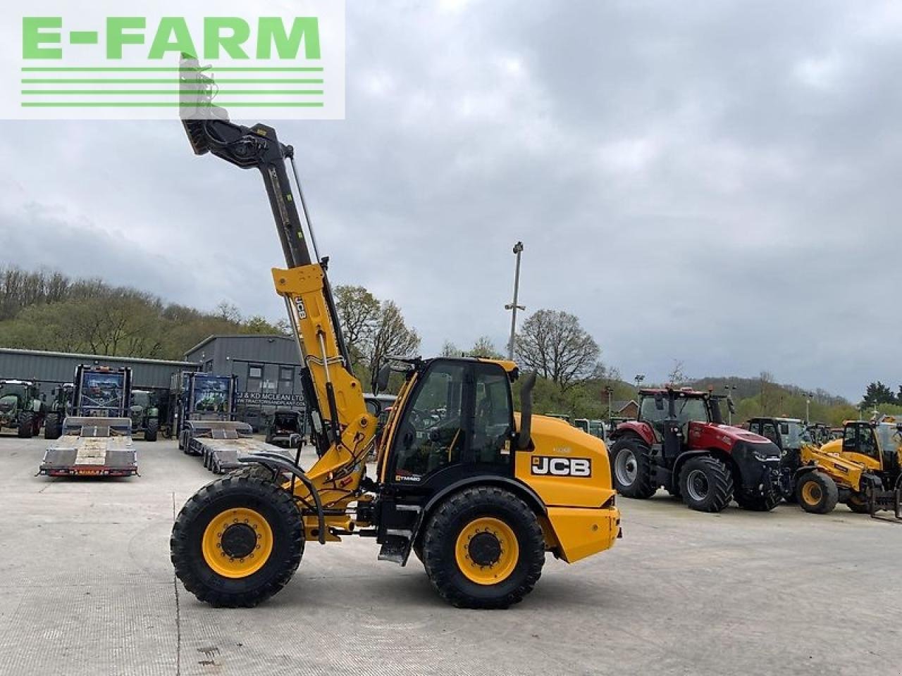 Radlader типа JCB tm420 pivot steer loading shovel, Gebrauchtmaschine в SHAFTESBURY (Фотография 9)