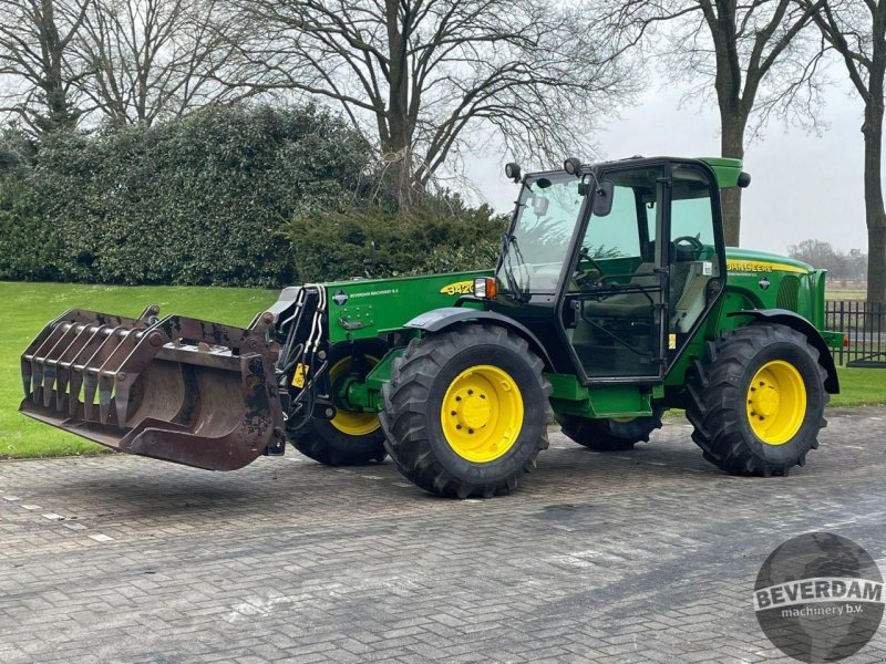 Radlader du type John Deere 3420 powershift, Gebrauchtmaschine en Vriezenveen (Photo 1)