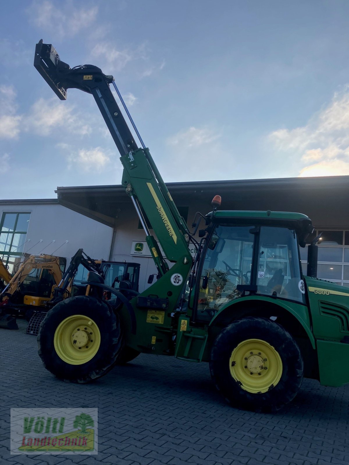 Radlader des Typs John Deere Teleskoplader 3800, Gebrauchtmaschine in Hutthurm bei Passau (Bild 4)