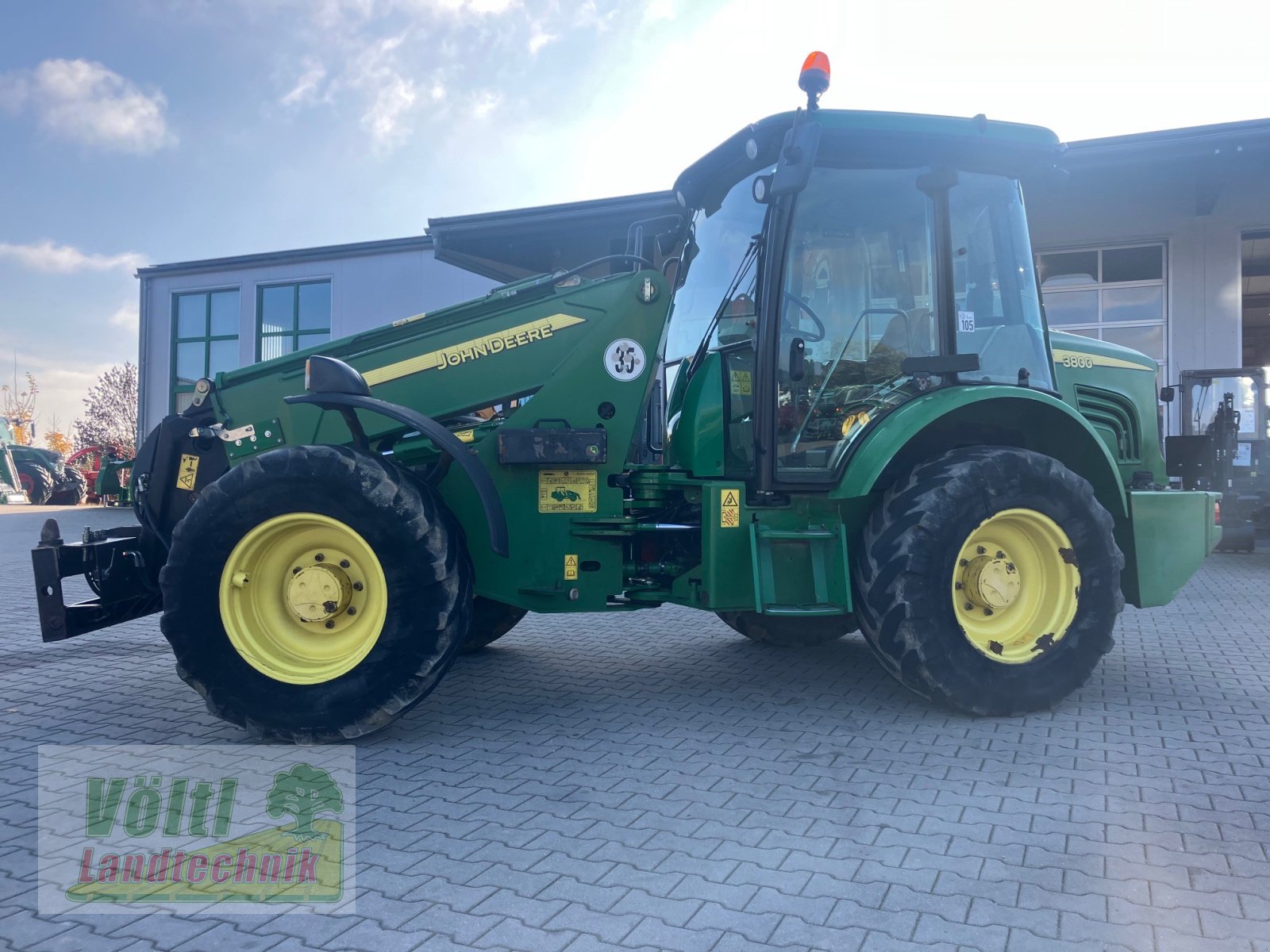 Radlader du type John Deere Teleskoplader 3800, Gebrauchtmaschine en Hutthurm bei Passau (Photo 11)