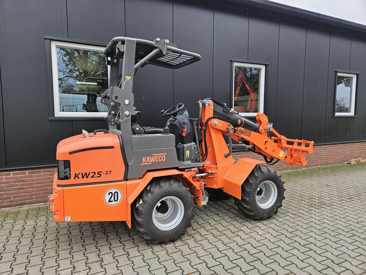 Radlader van het type Kaweco KW25-27 Farmer shovel, Gebrauchtmaschine in Haaksbergen (Foto 10)