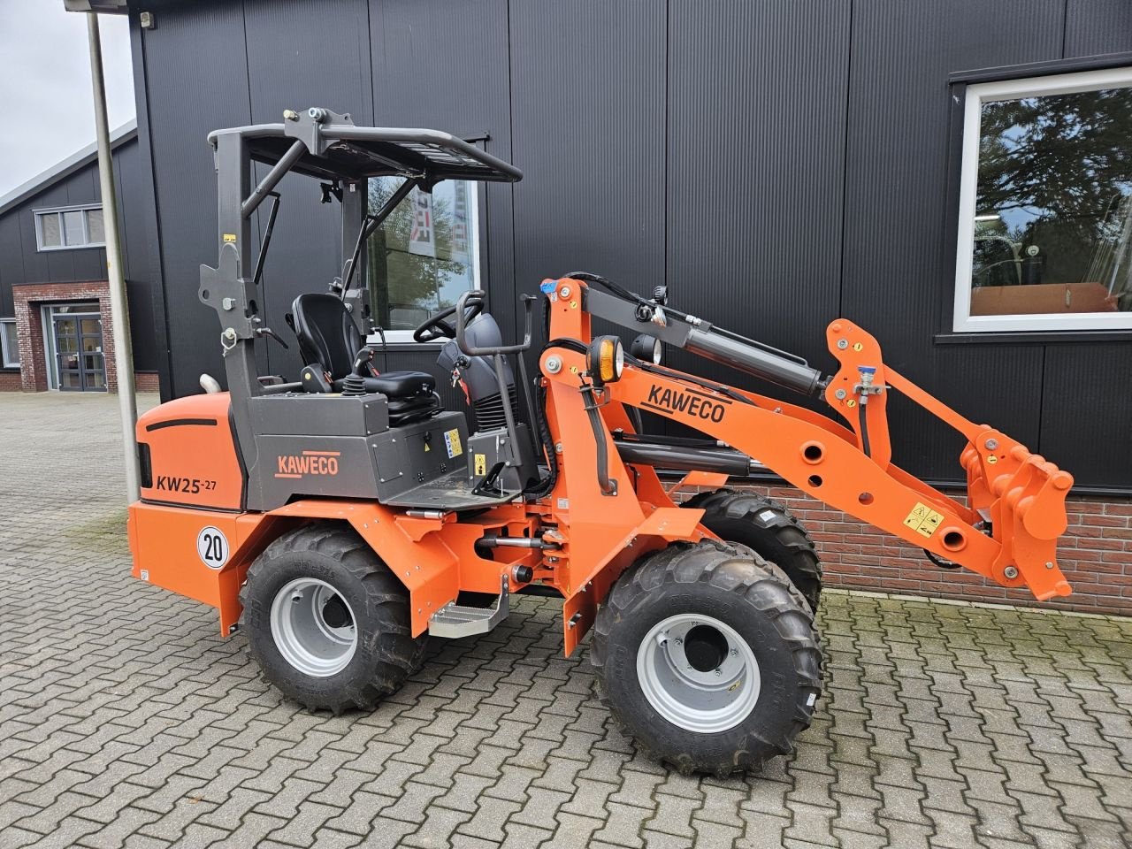 Radlader van het type Kaweco KW25-27 Farmer shovel, Gebrauchtmaschine in Haaksbergen (Foto 11)