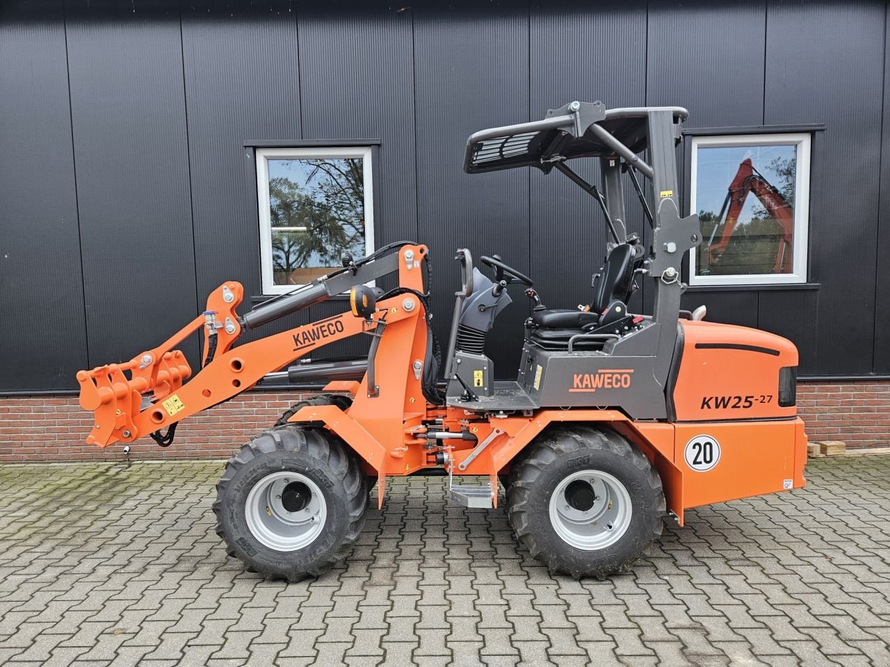 Radlader del tipo Kaweco KW25-27 Farmer shovel, Gebrauchtmaschine In Haaksbergen (Immagine 1)