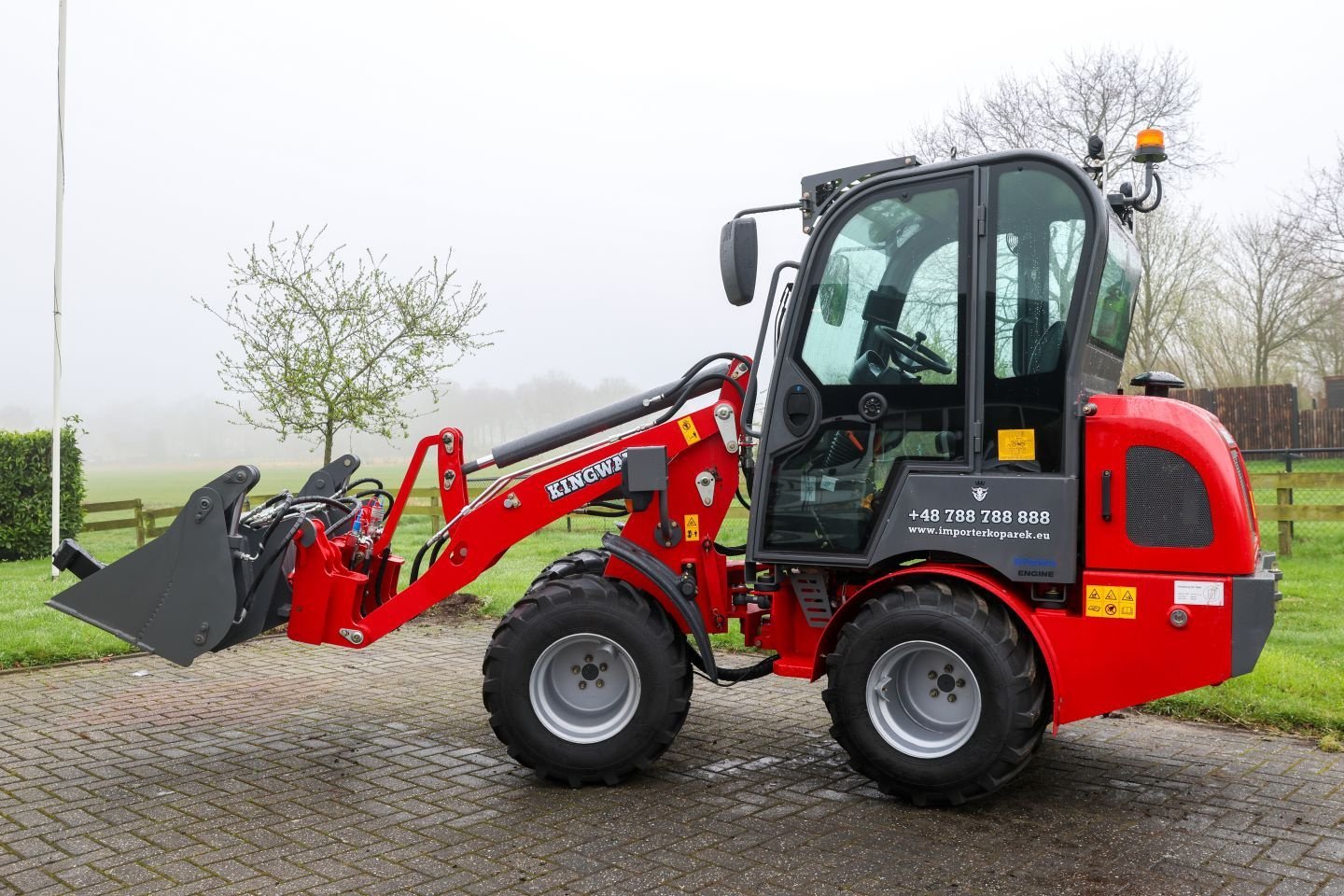 Radlader del tipo Kingway Farmer 809, Neumaschine en Hollandscheveld (Imagen 1)