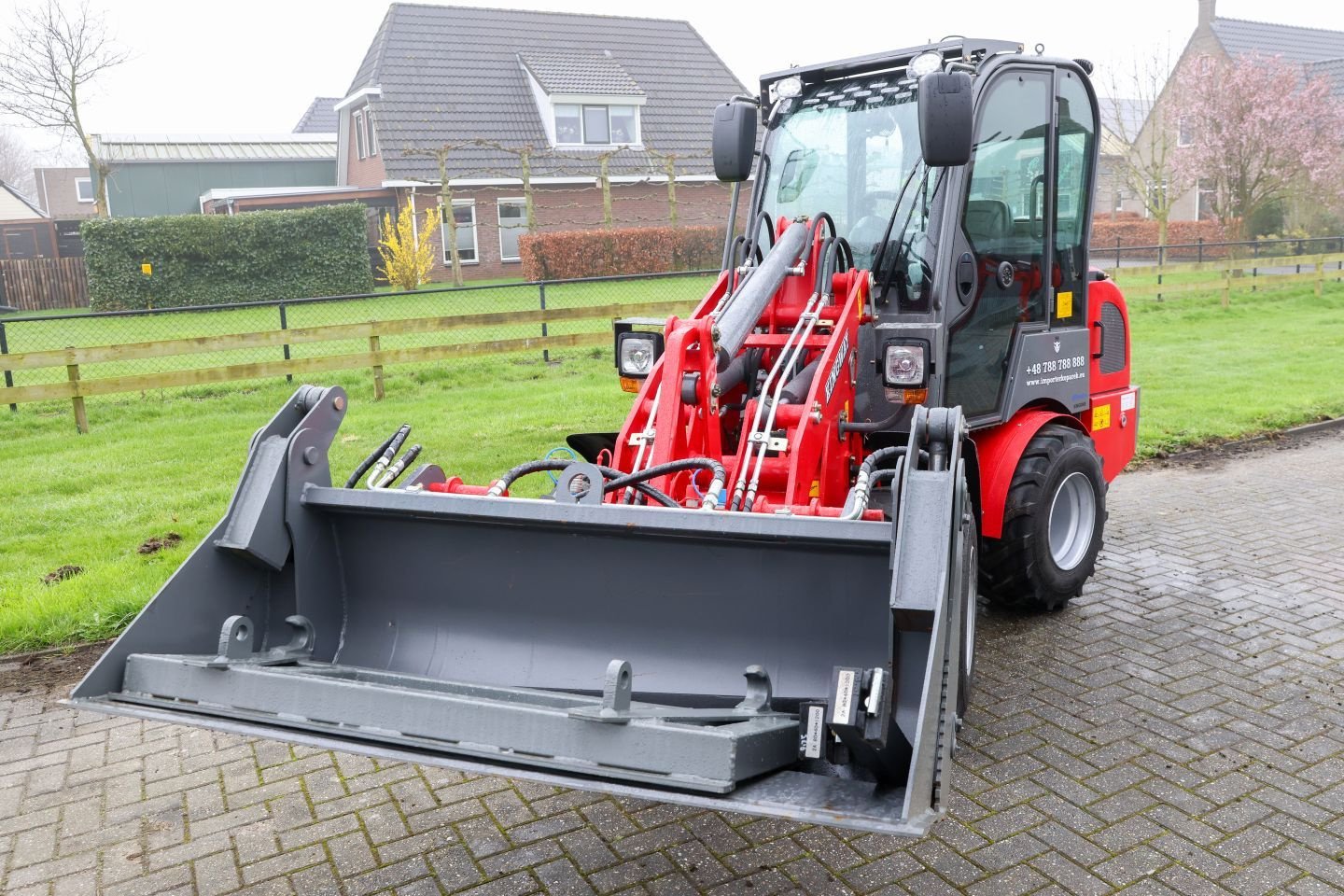 Radlader Türe ait Kingway Farmer 809, Neumaschine içinde Hollandscheveld (resim 3)