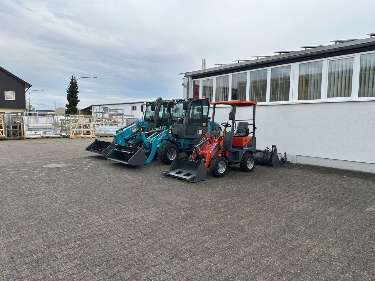 Radlader del tipo Kingway Farmer 811, Neumaschine en Hollandscheveld (Imagen 2)