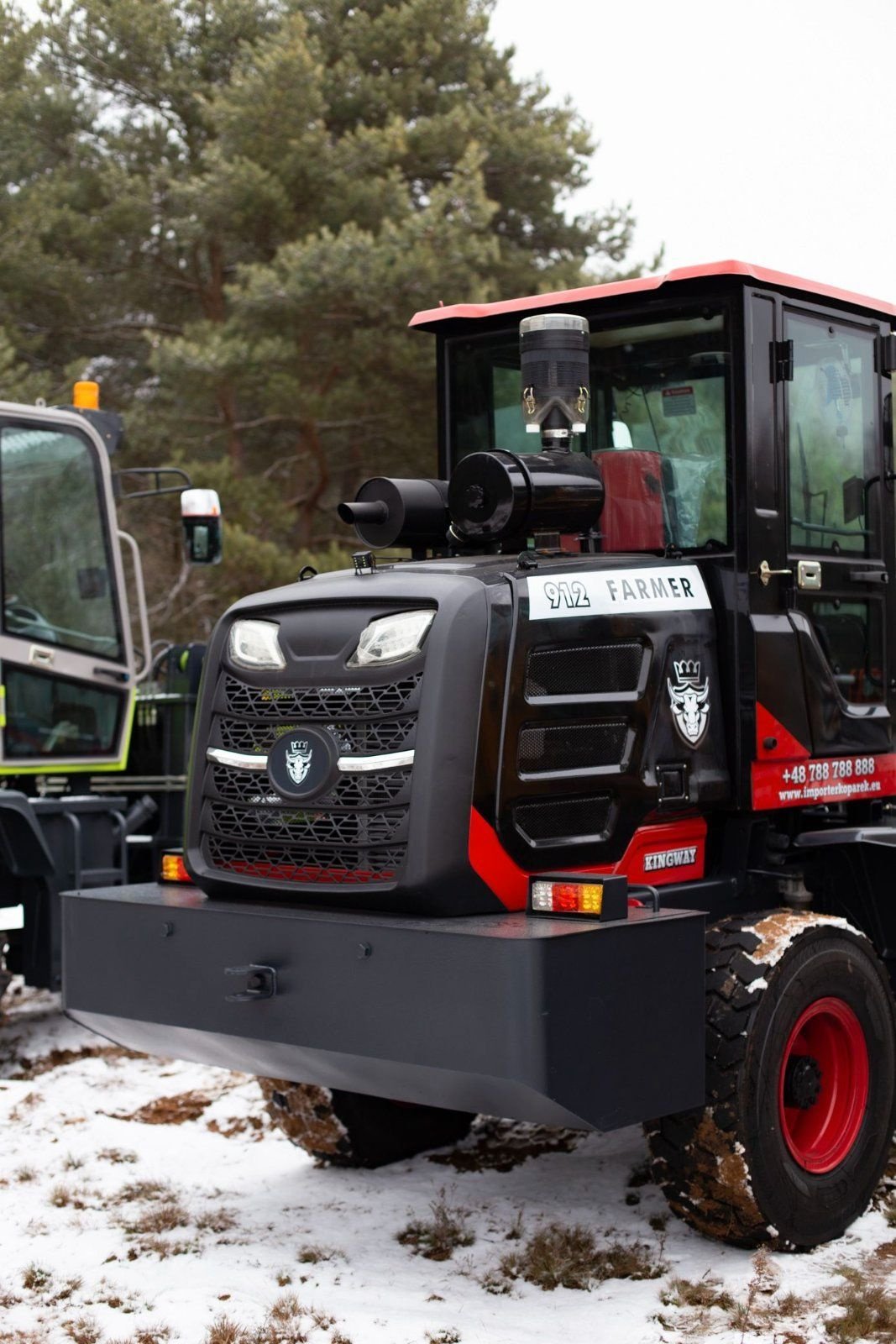 Radlader del tipo Kingway Farmer 912, Neumaschine en Hollandscheveld (Imagen 2)