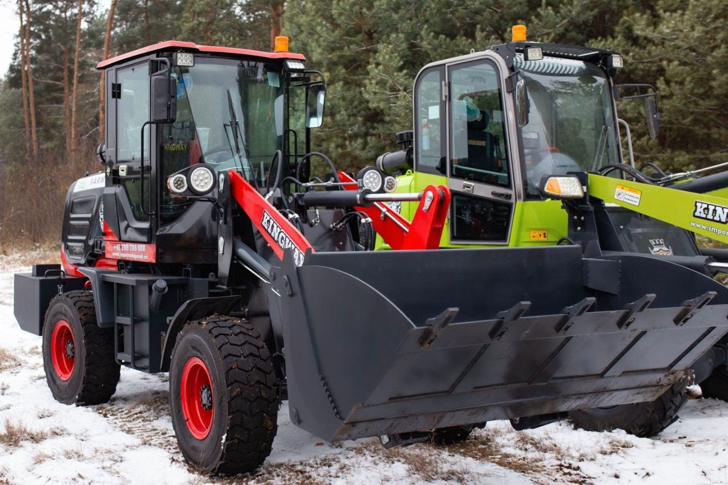 Radlader del tipo Kingway Farmer 912, Neumaschine en Hollandscheveld (Imagen 3)