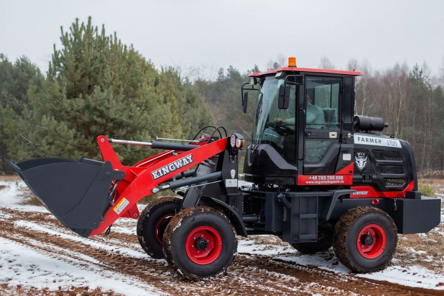 Radlader tip Kingway Farmer 912, Neumaschine in Hollandscheveld (Poză 1)