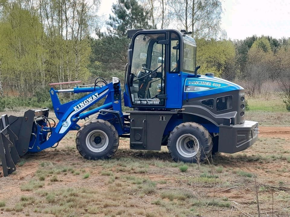 Radlader del tipo Kingway Rancher 916, Neumaschine en Hollandscheveld (Imagen 8)