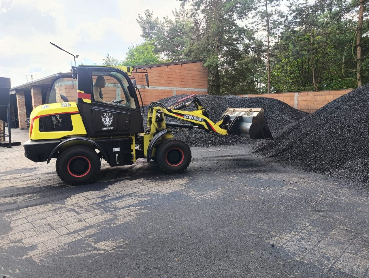 Radlader typu Kingway ZL918 NEON, Neumaschine w Hollandscheveld (Zdjęcie 7)