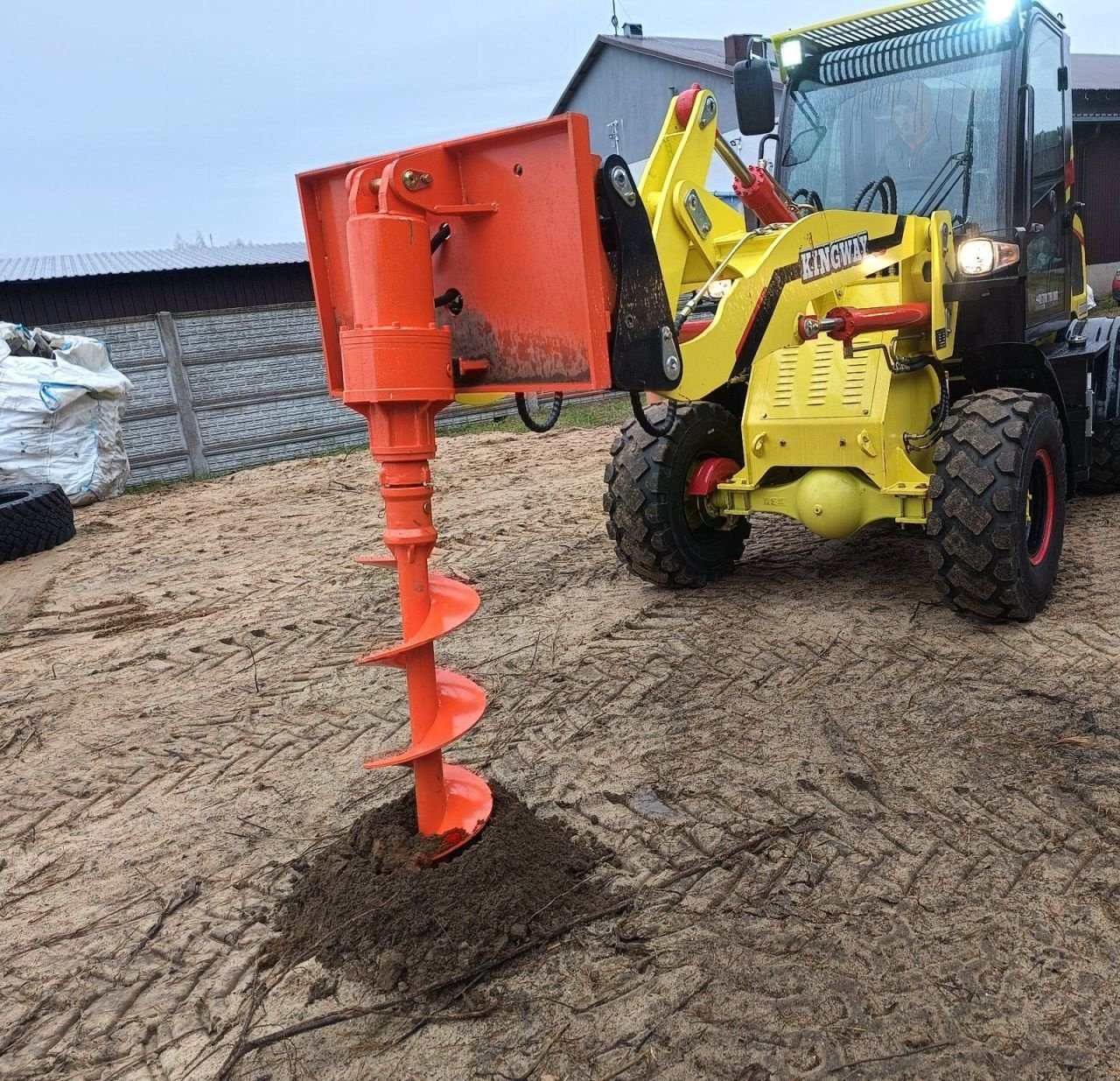 Radlader typu Kingway ZL918, Neumaschine v Hollandscheveld (Obrázok 10)