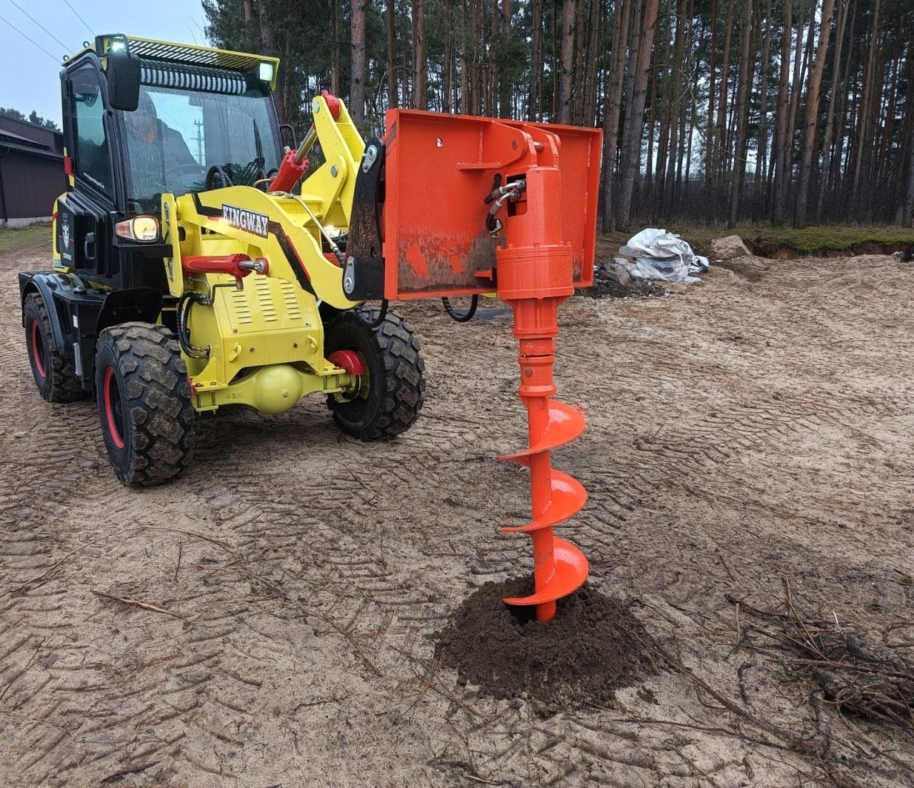 Radlader des Typs Kingway ZL918, Neumaschine in Hollandscheveld (Bild 2)